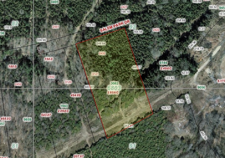 Salem Park Dr, Winston-Salem, NC à vendre - Plan cadastral – Image 2 sur 5