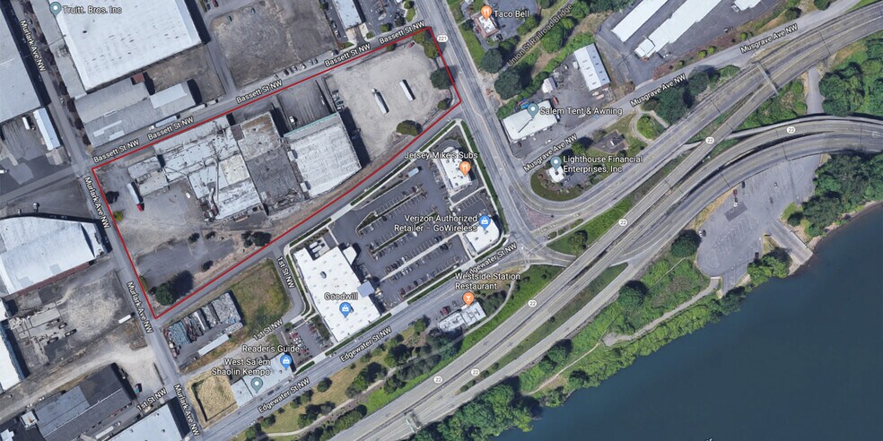 570 Bassett St NW, Salem, OR à vendre - Aérien – Image 3 sur 3