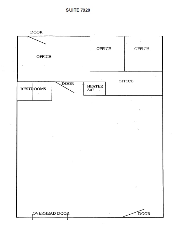 7900-7940 12th Ave S, Bloomington, MN à louer Plan d’étage– Image 1 sur 1
