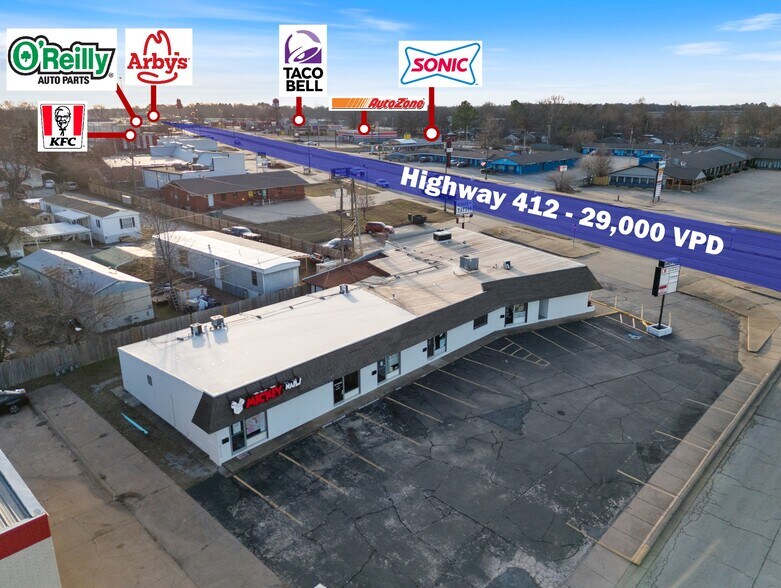 1245 US-412, Siloam Springs, AR à vendre - Photo de l’immeuble – Image 2 sur 19