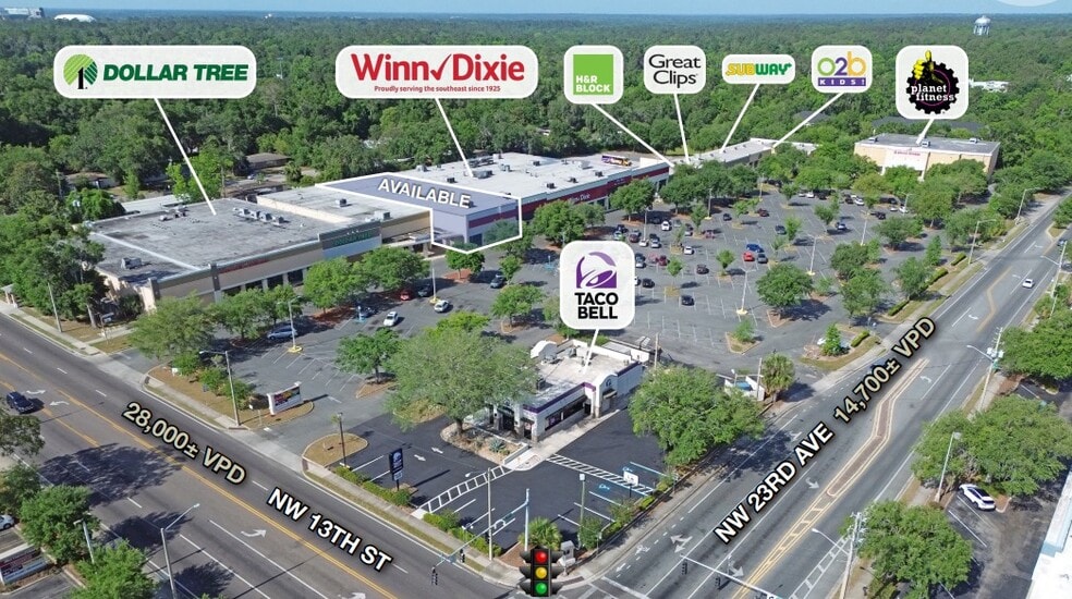 1349-1565 NW 23rd Ave, Gainesville, FL à louer - Aérien – Image 1 sur 2