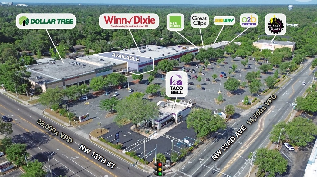 1349-1565 NW 23rd Ave, Gainesville, FL à louer Aérien– Image 1 sur 3