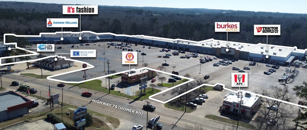 1090-1164 Homer Rd, Minden, LA à louer - Photo principale – Image 1 sur 17