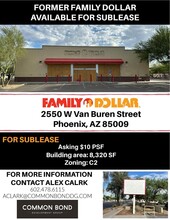 2550 W Van Buren St, Phoenix, AZ à louer Photo de l’immeuble– Image 1 sur 1