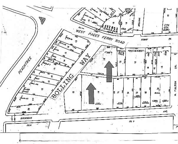 255 E Paces Ferry Rd Ne, Atlanta, GA à louer - Plan cadastral – Image 2 sur 7