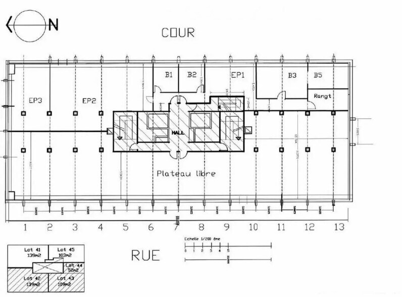 Bureau dans Villeurbanne à vendre - Plan d’étage – Image 3 sur 3