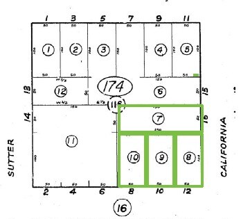 701 N California St, Stockton, CA à vendre - Plan cadastral – Image 3 sur 5