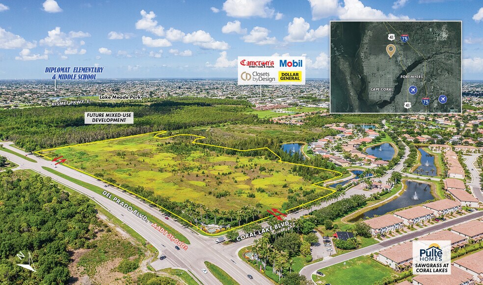 3100 Del Prado Blvd N, Cape Coral, FL à vendre - Aérien – Image 3 sur 9