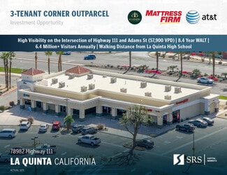 Plus de détails pour 78982 Highway 111, La Quinta, CA - Local commercial à vendre