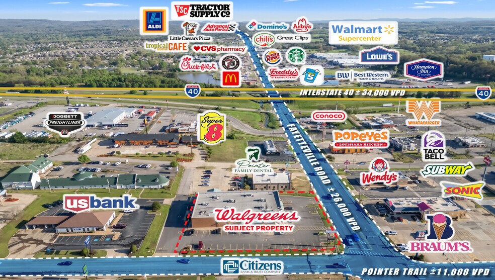 1601 Fayetteville Rd, Van Buren, AR à vendre - Photo de l’immeuble – Image 2 sur 2