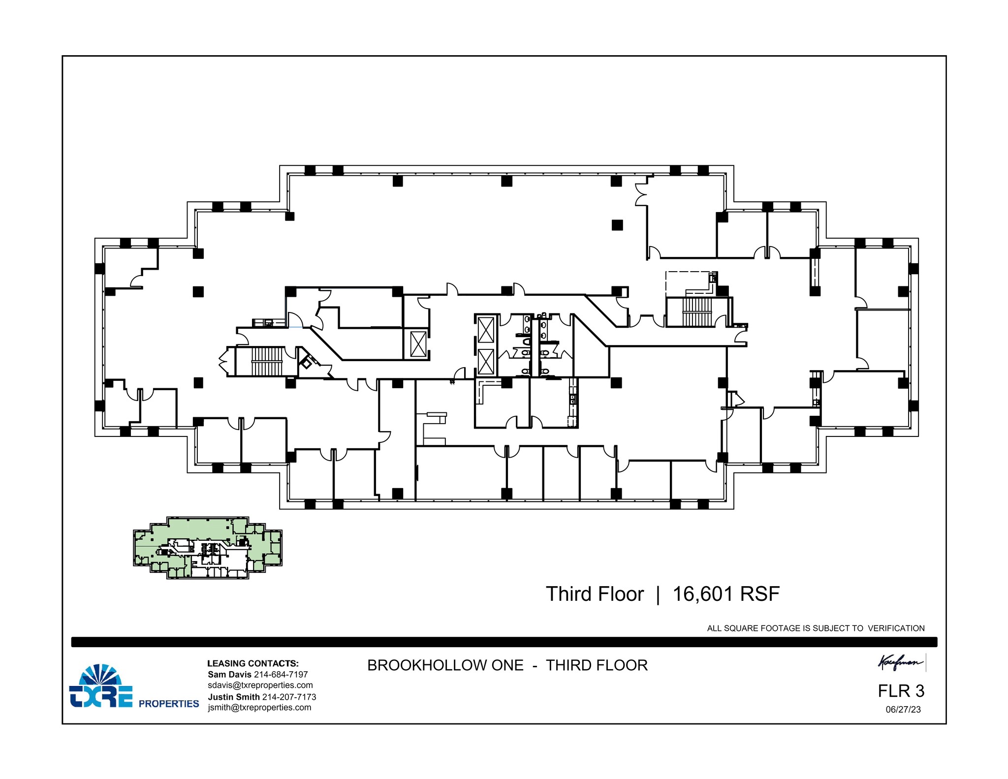 2301 E Lamar Blvd, Arlington, TX à louer Plan de site– Image 1 sur 2