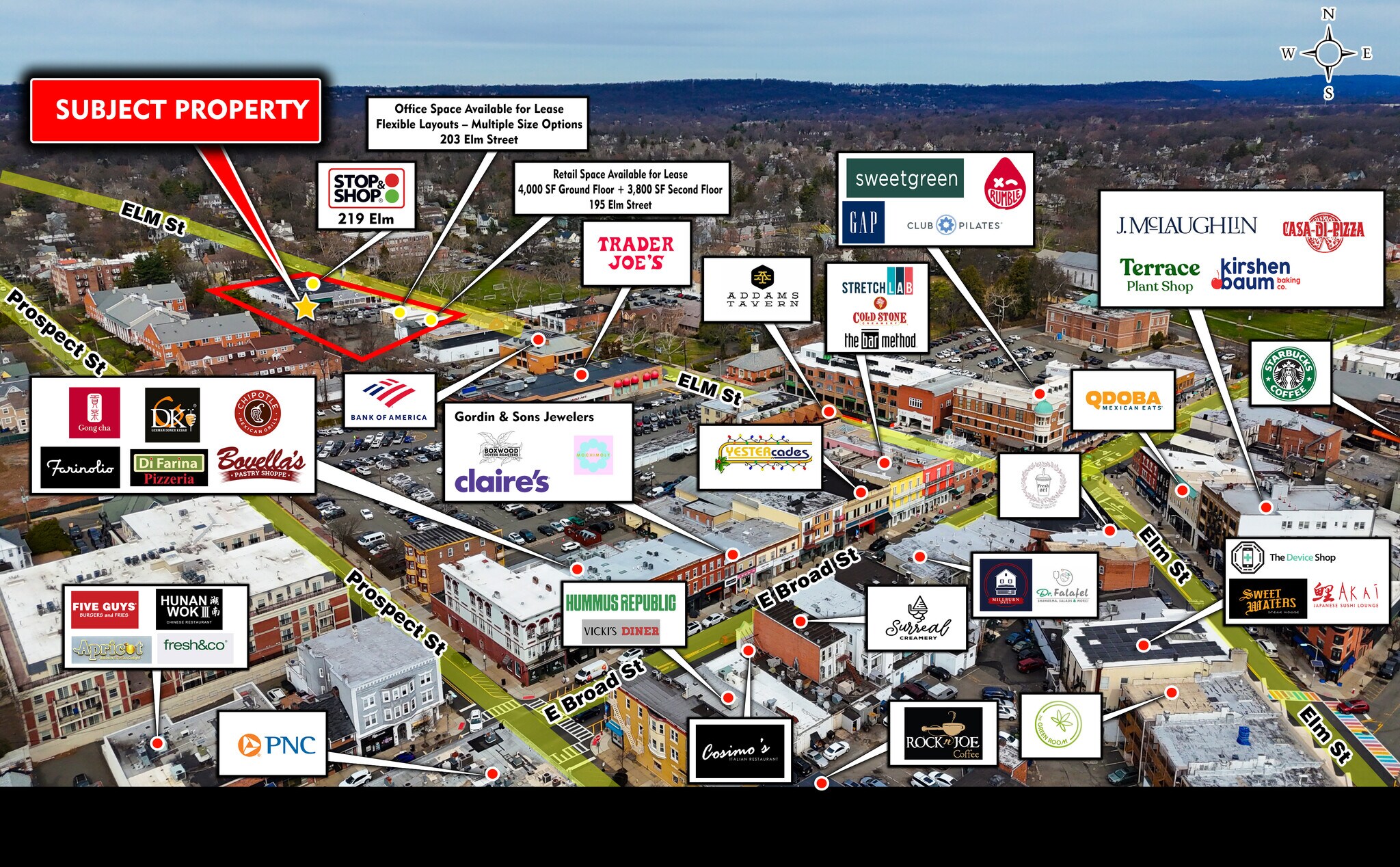 195 Elm St, Westfield, NJ à louer Photo de l’immeuble– Image 1 sur 8