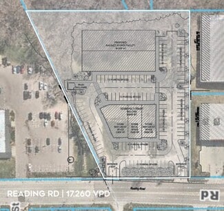 Plus de détails pour 10890 Reading Rd, Cincinnati, OH - Local commercial à louer