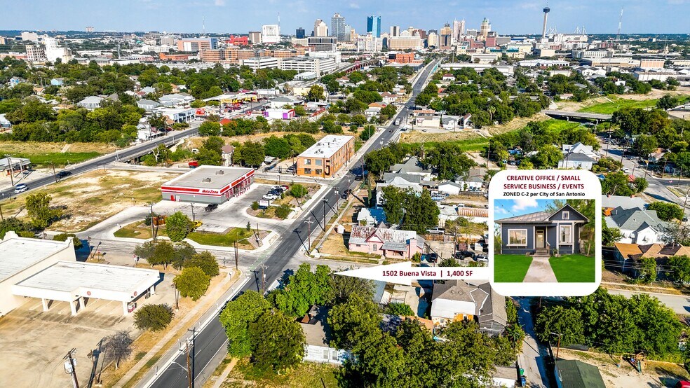 1502 Buena Vista Rd, San Antonio, TX à vendre - Photo de l’immeuble – Image 1 sur 20