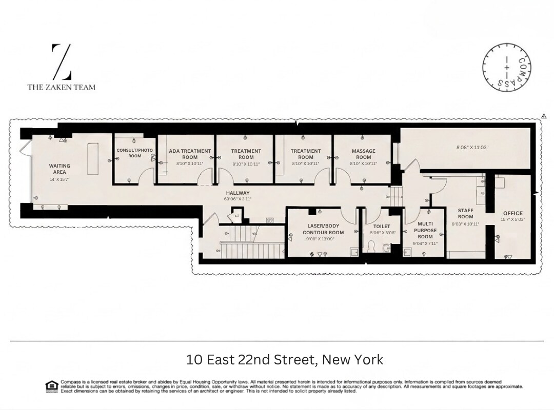 10 E 22nd St, New York, NY à louer Plan d’étage– Image 1 sur 16