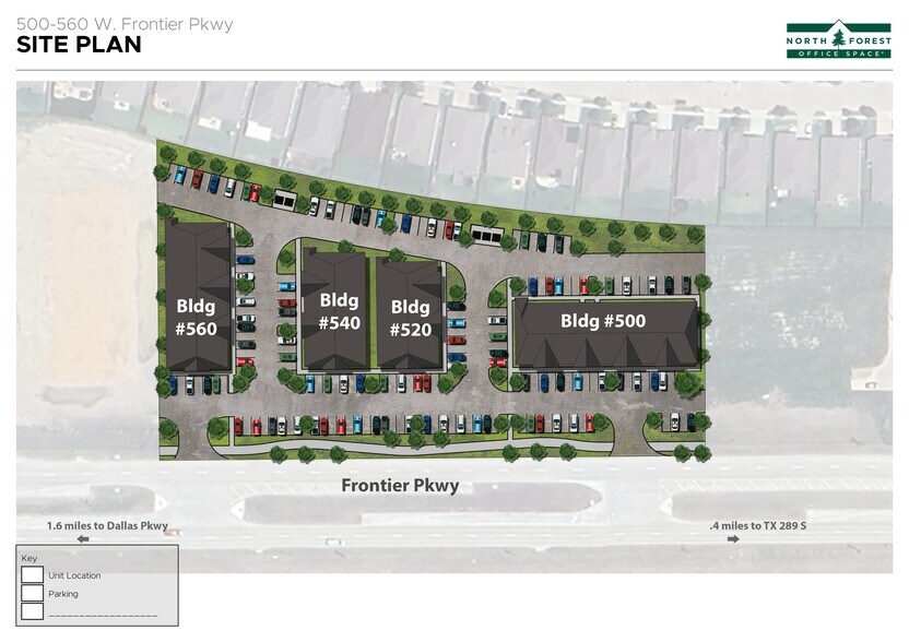 560 W Frontier Pky, Celina, TX à louer - Plan de site – Image 3 sur 3
