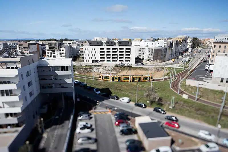 Bureau dans Montpellier à louer - Photo de l’immeuble – Image 3 sur 8