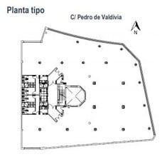 Calle De Pedro De Valdivia, 10, Madrid, Madrid à louer Plan d’étage– Image 1 sur 1