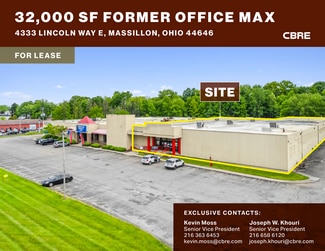 Plus de détails pour 4335-4345 Lincoln Way E, Massillon, OH - Local commercial à louer