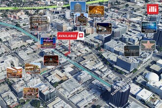 1612-1616 N Cahuenga Blvd, Hollywood, CA - Vue aérienne  vue de carte