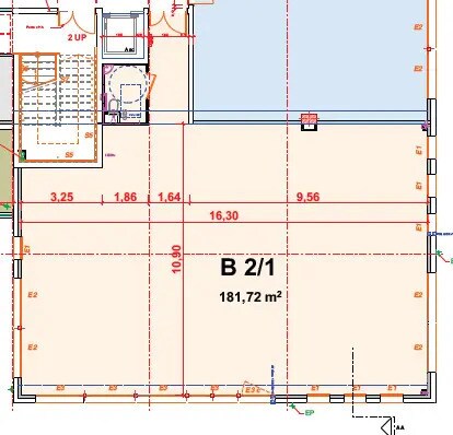 Bureau dans Aubagne à louer - Plan d’étage – Image 3 sur 6