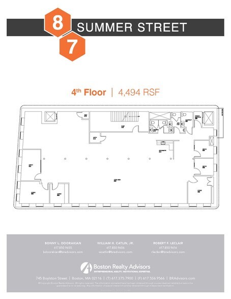 71 Summer St, Boston, MA à louer - Plan d’étage – Image 3 sur 9