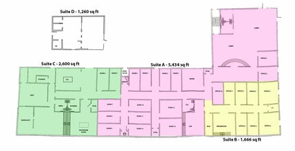 213 E Main St, Calera, OK à vendre Plan d’étage– Image 1 sur 4