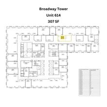 615 N Upper Broadway St, Corpus Christi, TX à louer Plan d’étage– Image 1 sur 2