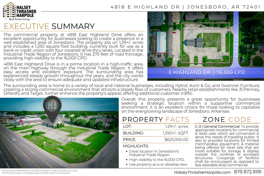 4818 E Highland Dr, Jonesboro, AR à vendre - Photo de l’immeuble – Image 2 sur 8
