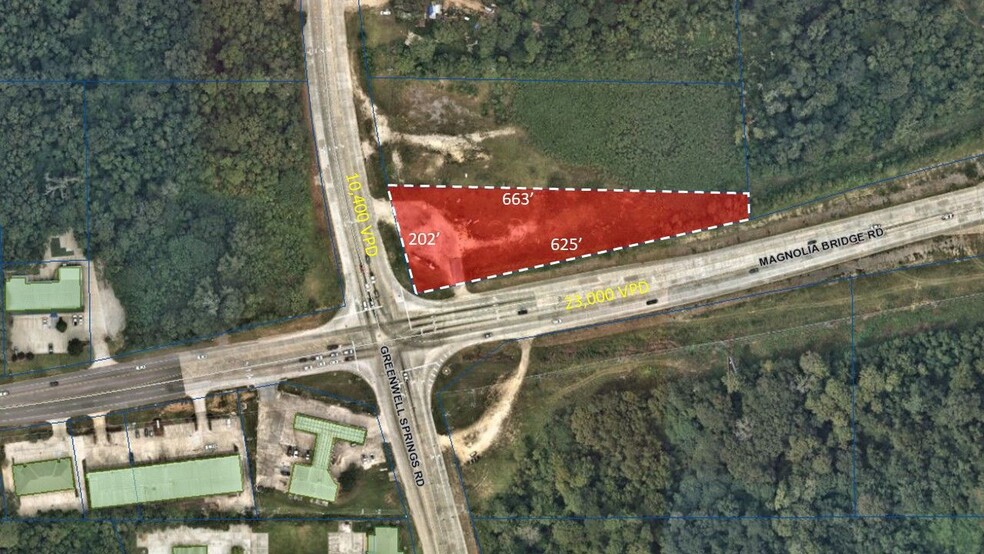18737 Magnolia Bridge Rd, Greenwell Springs, LA à vendre - Plan de site – Image 1 sur 3