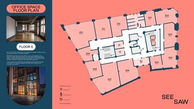 86 Princess St, Manchester à louer Plan de site– Image 1 sur 9