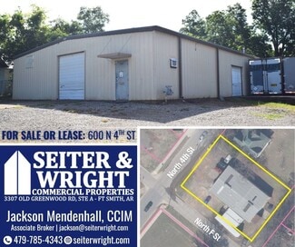 Plus de détails pour 600 N 4th St, Fort Smith, AR - Local d'activités à louer