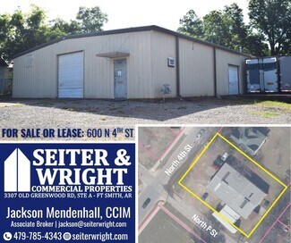 Plus de détails pour 600 N 4th St, Fort Smith, AR - Local d’activités à vendre