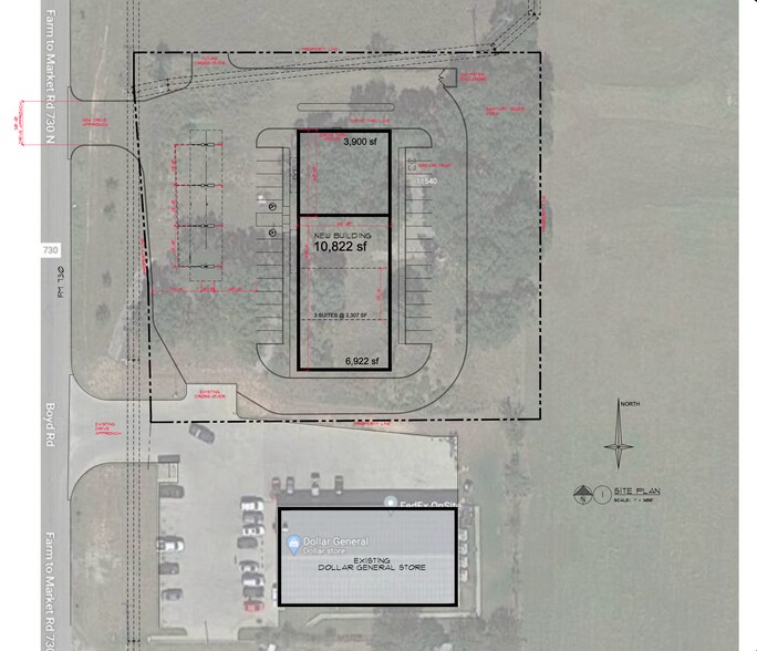 11540 FM 730 N, Azle, TX à vendre - Plan de site – Image 3 sur 4