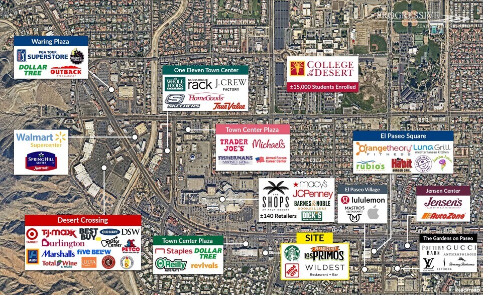 72990 El Paseo, Palm Desert, CA à louer - Photo de l’immeuble – Image 2 sur 3