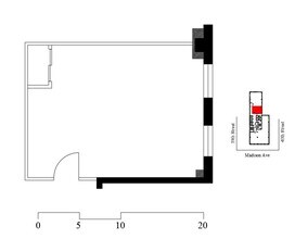 274 Madison Ave, New York, NY à louer Plan d’étage– Image 1 sur 1