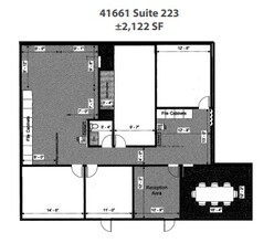 41661 Enterprise Cir N, Temecula, CA à louer Plan d’étage– Image 1 sur 1
