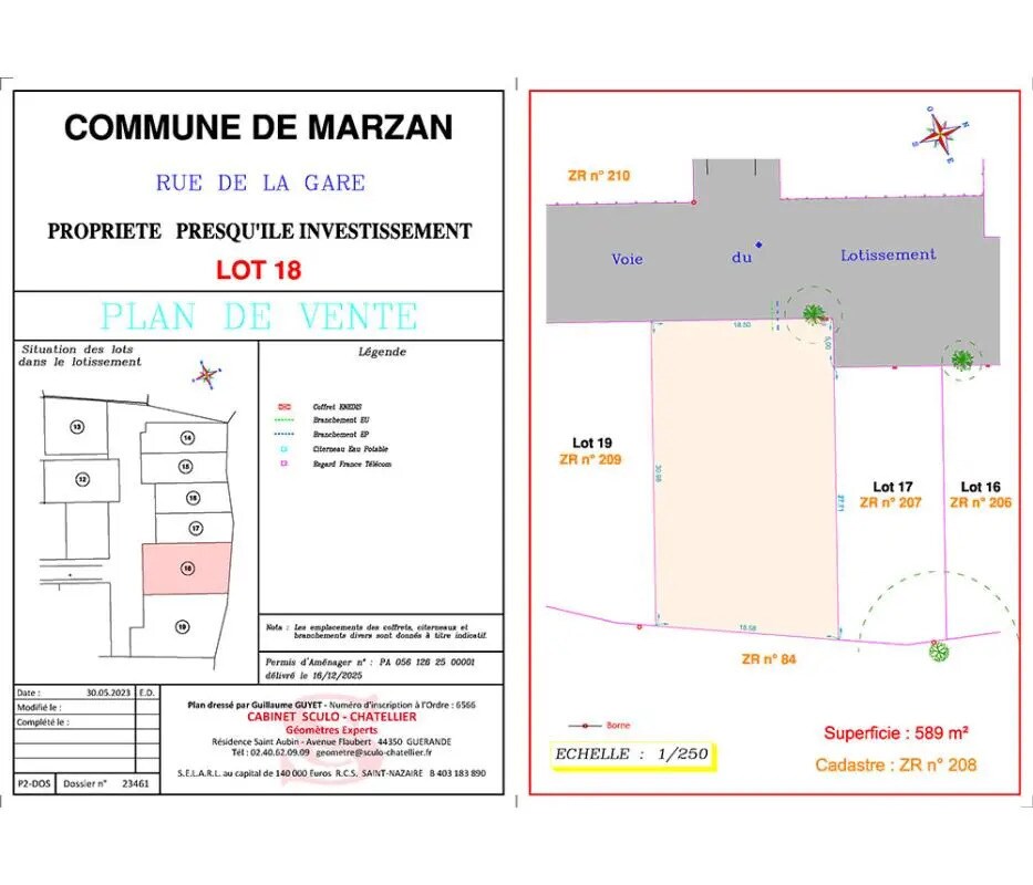 Terrain dans Marzan à vendre Photo de l’immeuble– Image 1 sur 4