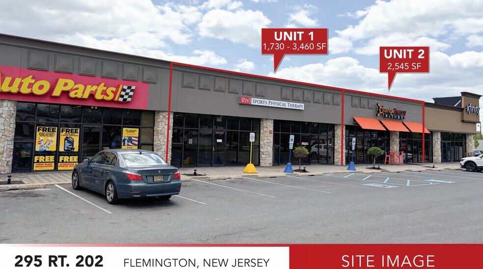 295 US Highway 202, Flemington, NJ à louer - Photo de l’immeuble – Image 1 sur 4
