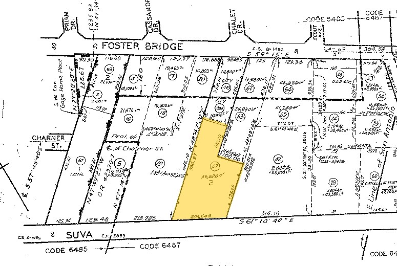 6825-6827 Suva St, Bell Gardens, CA à louer - Plan cadastral – Image 2 sur 12