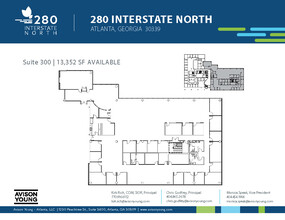 280 Interstate N Cir, Atlanta, GA à louer Plan d’étage– Image 1 sur 1