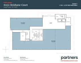 6932 Brisbane ct, Sugar Land, TX à louer Plan d’étage– Image 2 sur 2