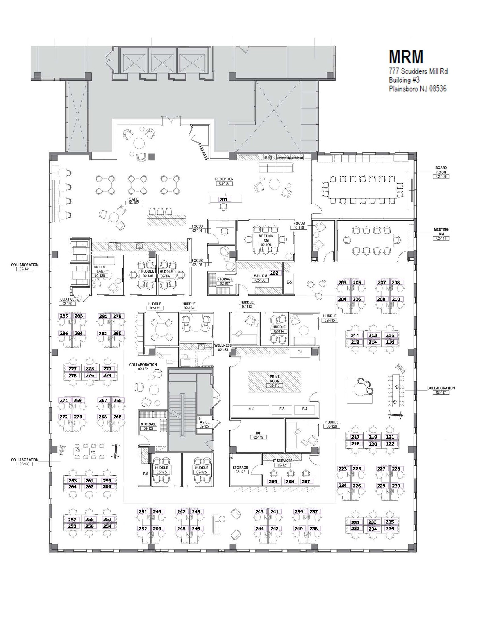 777 Scudders Mill Rd, Plainsboro, NJ à louer Plan d’étage– Image 1 sur 1