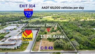 Plus de détails pour 2623 CR 48, Bushnell, FL - Terrain à vendre
