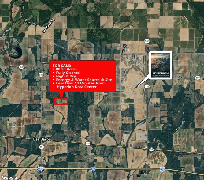 NW Quadrant of Bruce Thomas Rd and Carol ln, Rayville, LA à vendre - Photo de l’immeuble – Image 2 sur 29