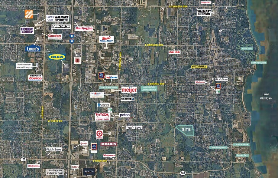 SWQ E Puetz Road & 15th Ave, Oak Creek, WI à vendre - Photo de l’immeuble – Image 3 sur 3