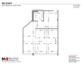 900 E Indiantown Rd, Jupiter, FL à louer Plan d’étage– Image 1 sur 2