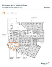 1800 Howell Mill Rd, Atlanta, GA à louer Plan d’étage– Image 1 sur 1