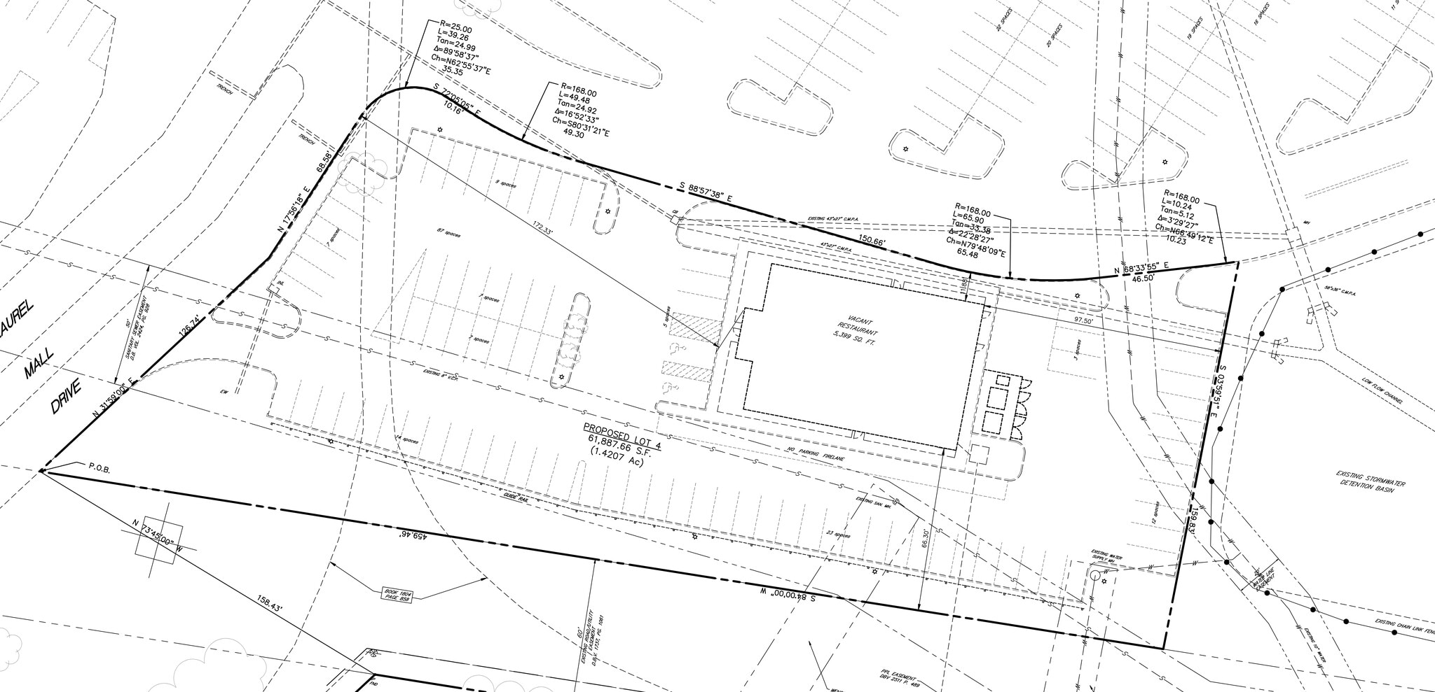106 Laurel Mall Dr, Hazleton, PA à louer Plan de site– Image 1 sur 1