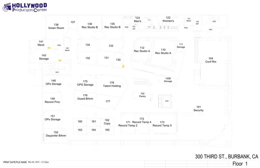 300 N 3rd St, Burbank, CA à vendre - Plan de site – Image 3 sur 47